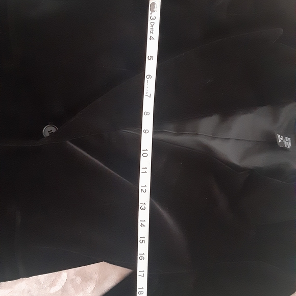 Women's Black Felt Blazer - Picture 3 of 9